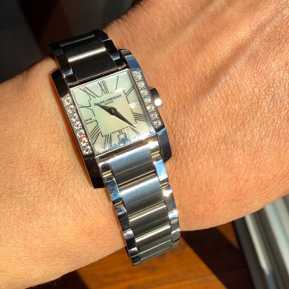 GORGEOUS ladies BAUME MERCIER DIAMANT watch 🔥🔥🔥🔥 - Picture 3 of 12